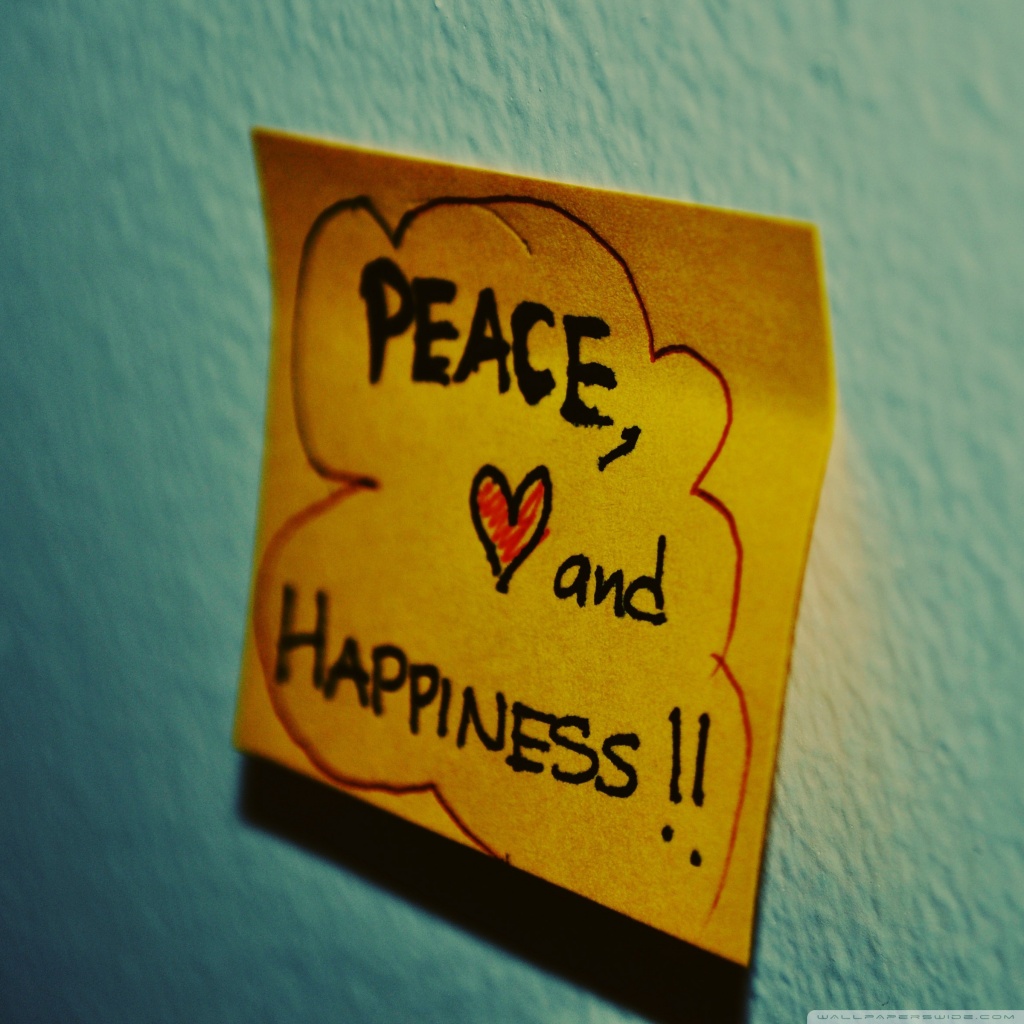 Peace, Love And Happiness HD desktop wallpaper : High Definition ...