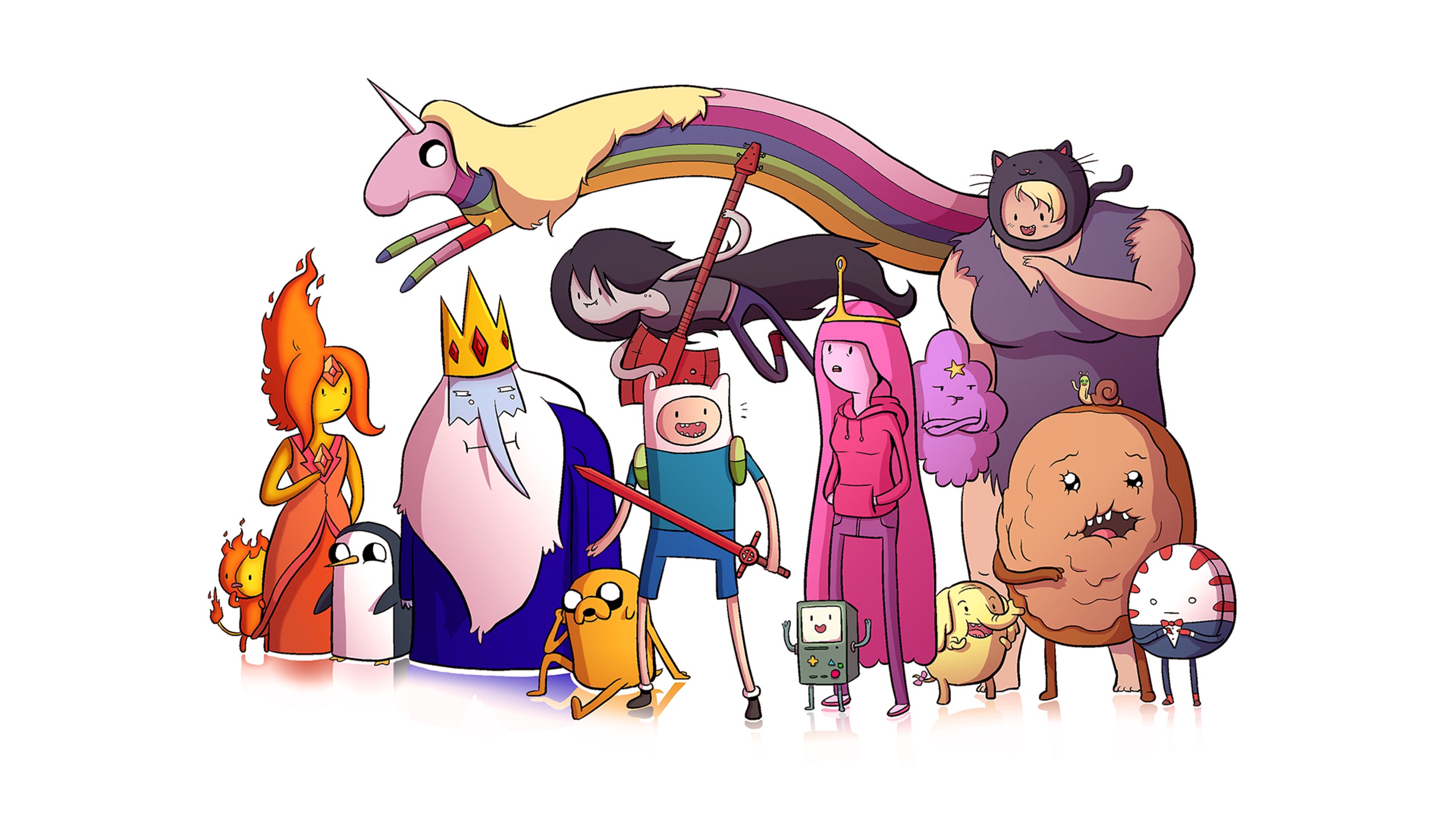 Download Wallpaper 3840x2160 Adventure time with finn & jake ...