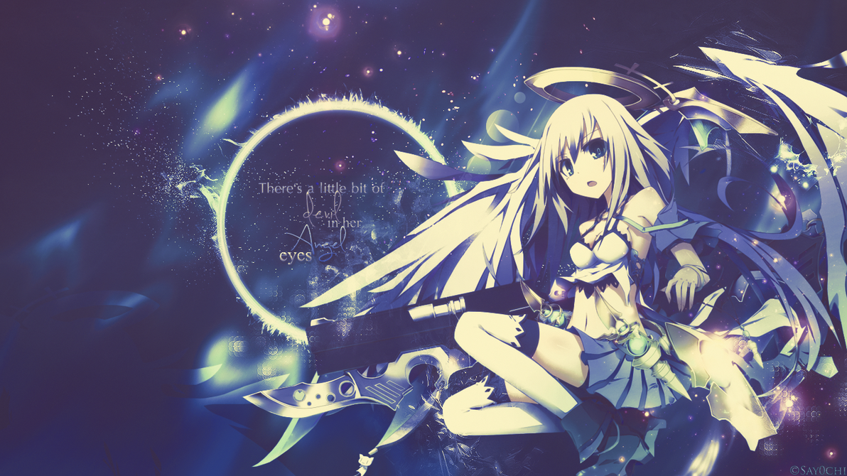 Anime Girl Wallpaper 1366x768 by Raykorn on DeviantArt