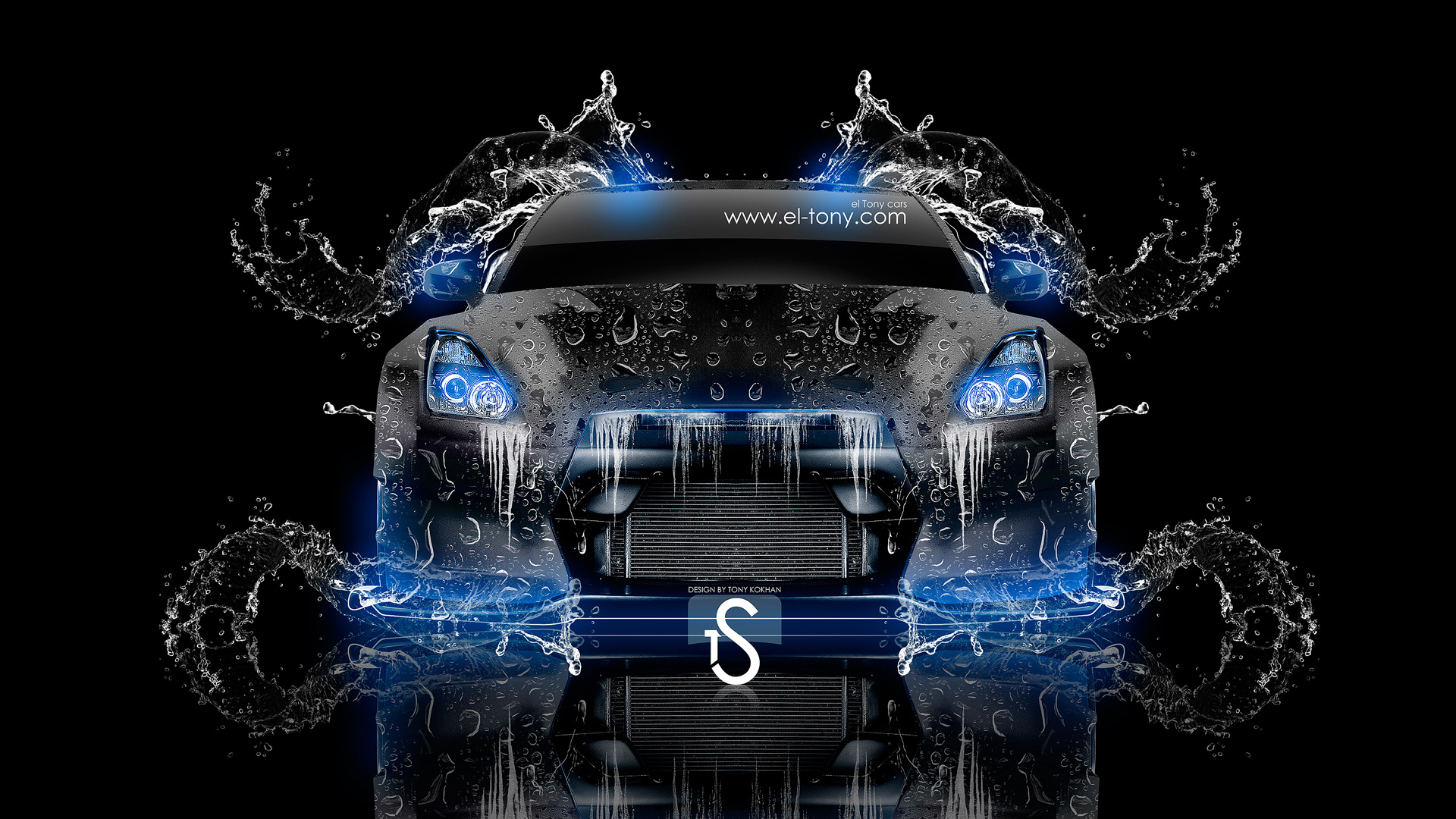 Nissan GTR R35 Front Water Tuning Car 2013 « el Tony