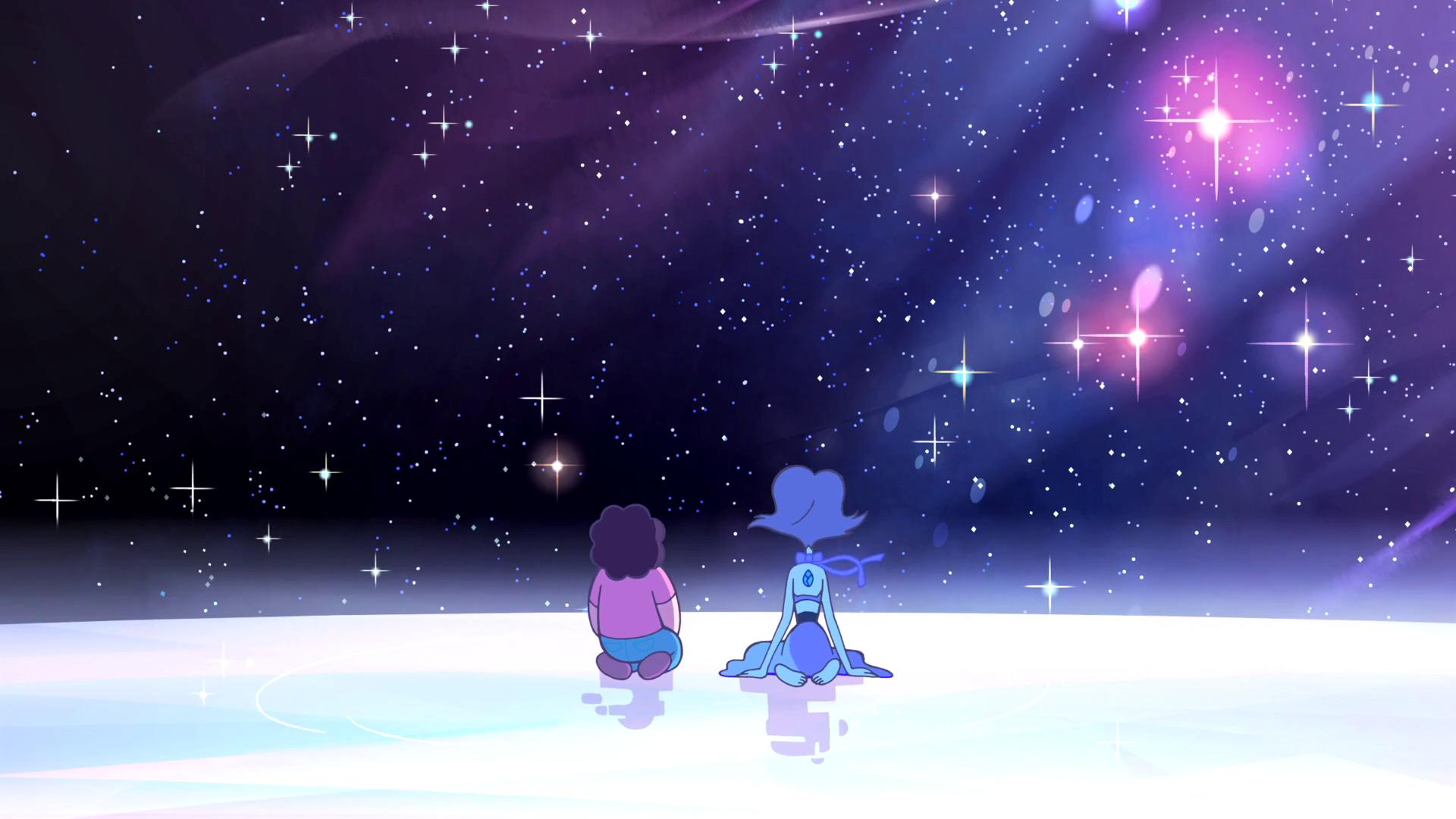 Made a wallpaper of Steven and Lapis(1920x1080).Enjoy ...