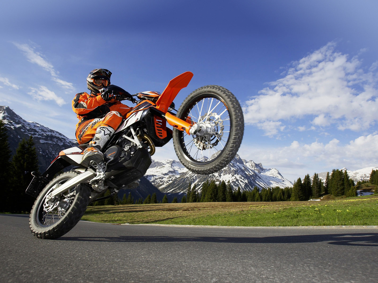 KTM Supermoto Action Wallpaper For Android #7953 Wallpaper | High ...