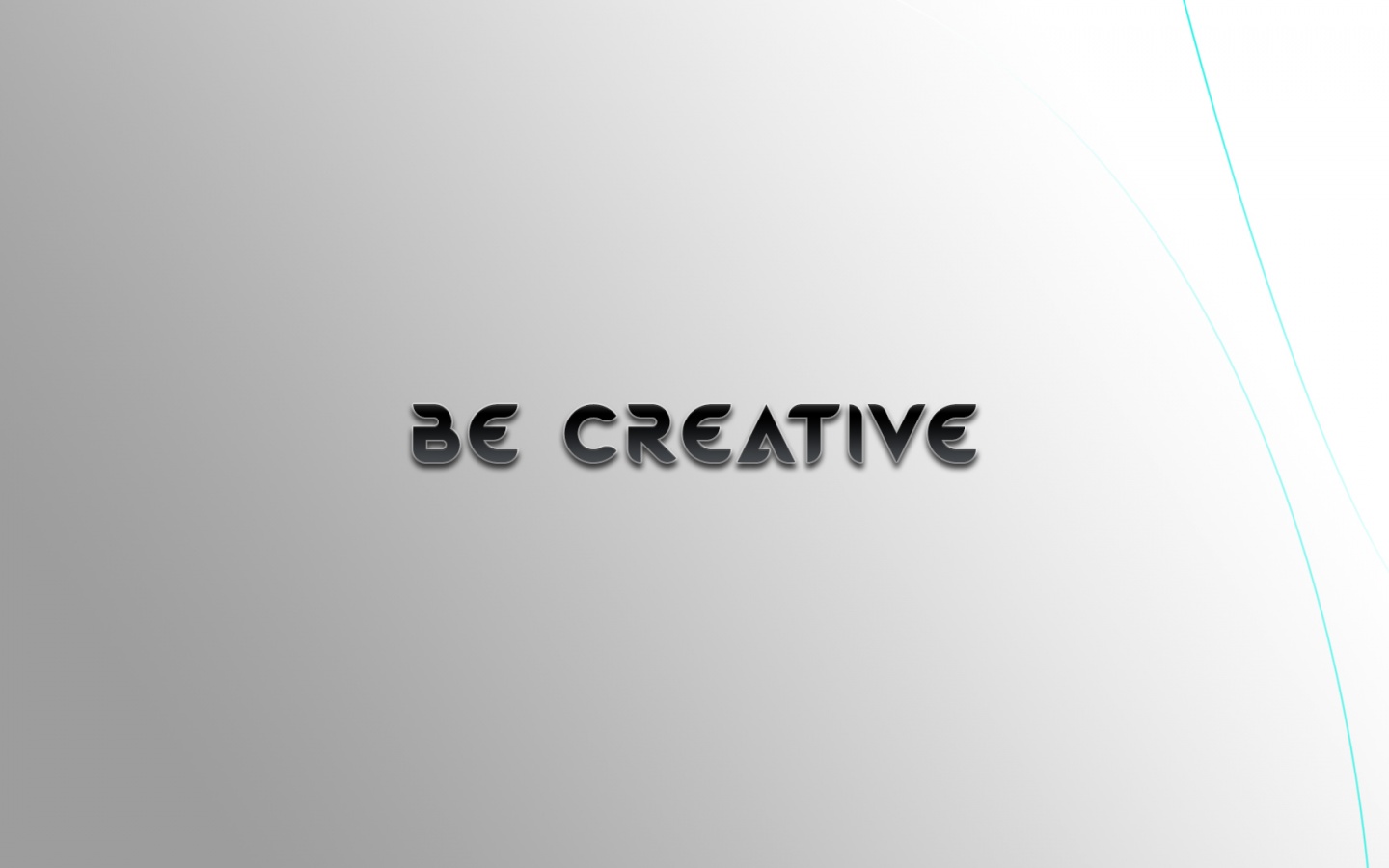 1440x900 Be creative desktop PC and Mac wallpaper