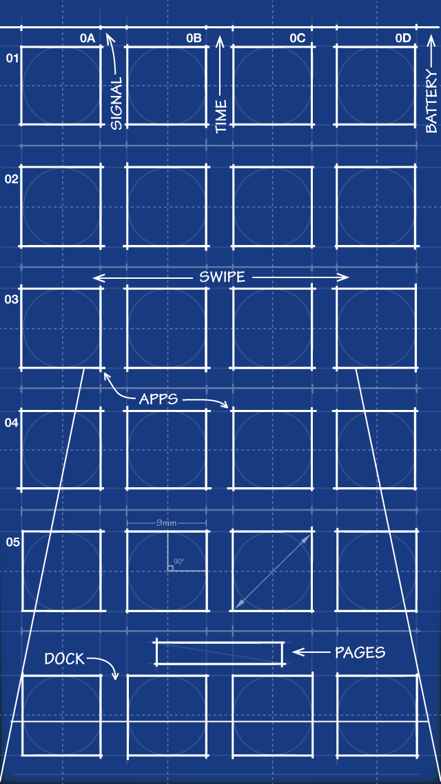 iPhone 5 Blueprint Wallpaper 640x1136 by MrDUDE42 on DeviantArt