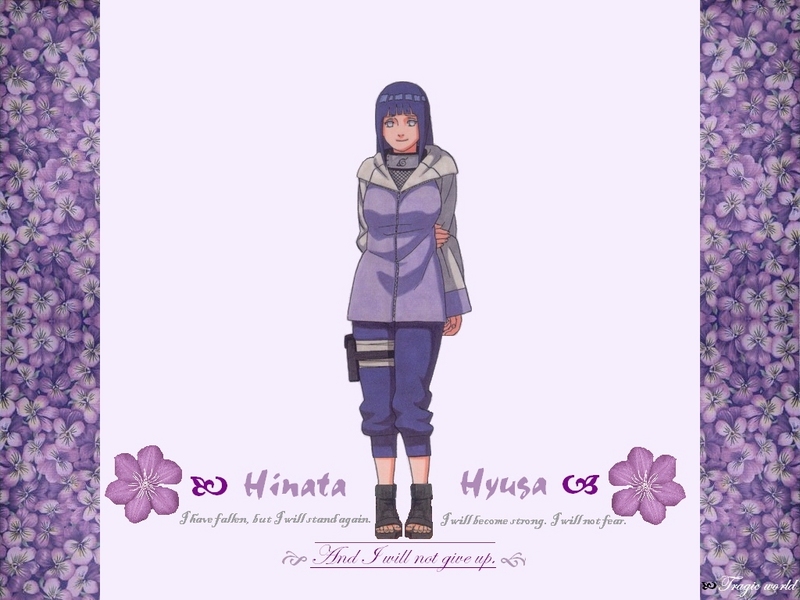 Purple Hinata Hyuga Wallpaper