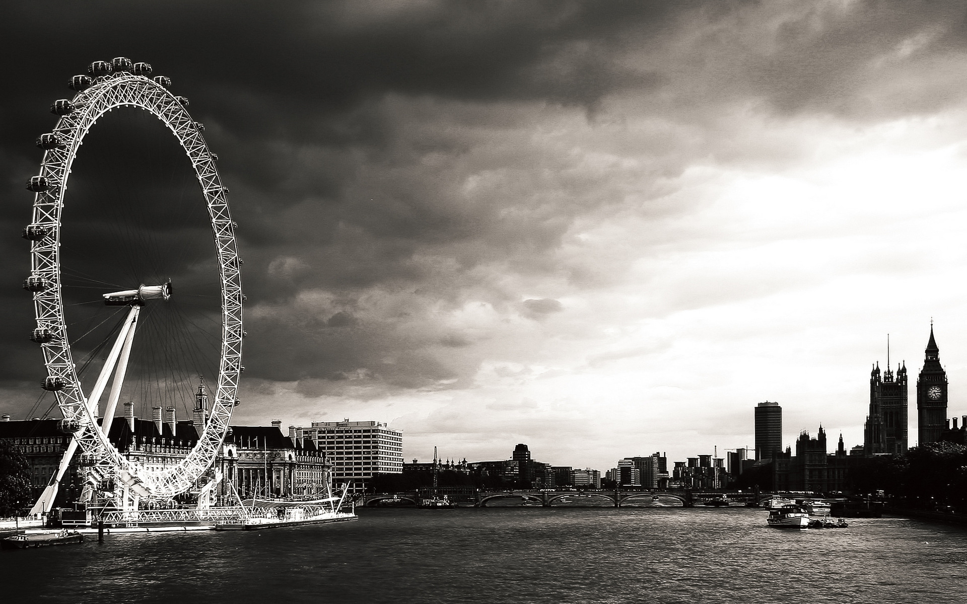 London Wallpaper Black And White - All Wallpapers New
