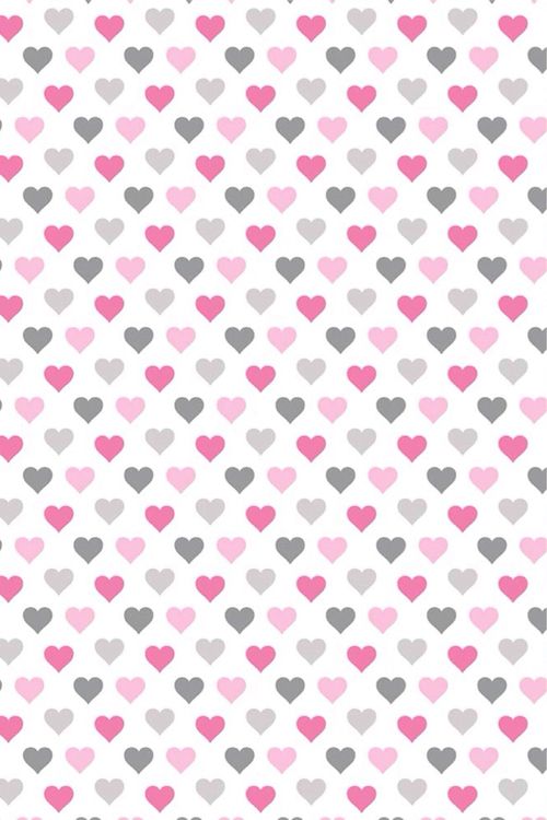 Valentine's Day hearts phone wallpaper | < Wallpaper & Fabric ...