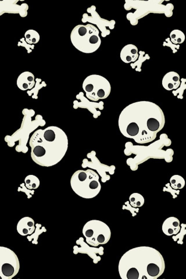Skull and Crossbones iPhone 4 Retina Display Wallpaper | iPhone ...