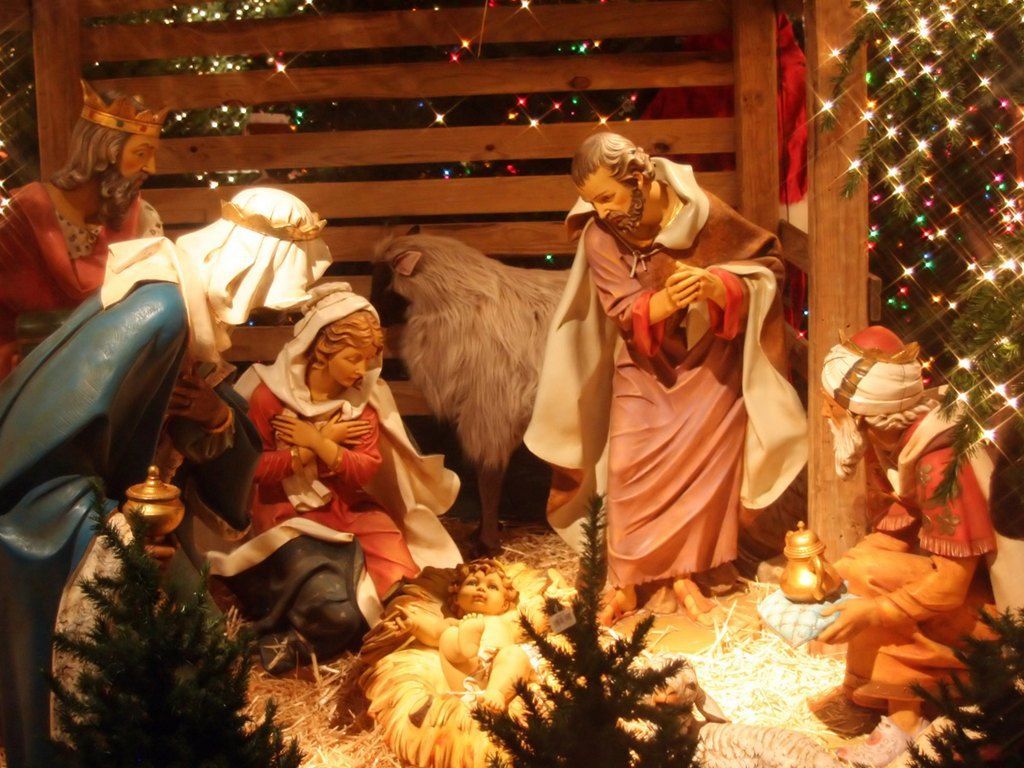 Free Christmas Nativity Desktop Backgrounds, wallpaper, Free ...