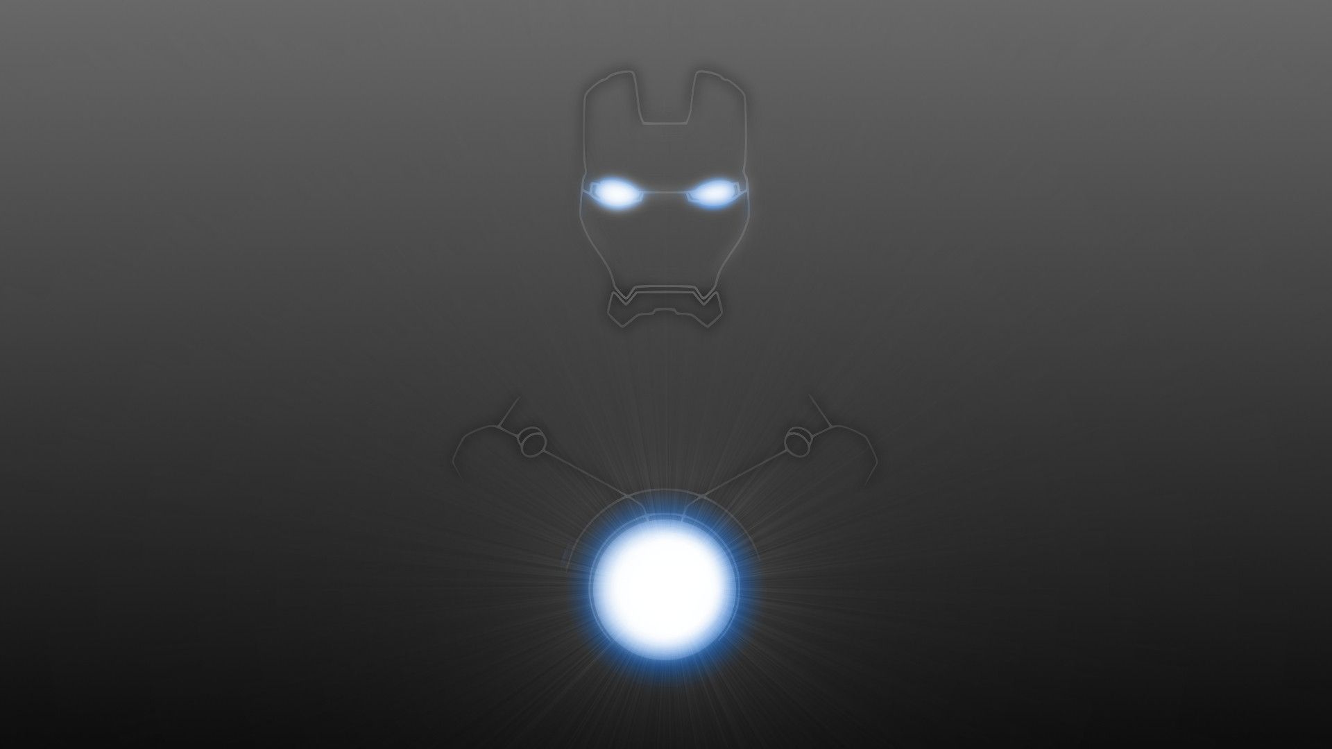 Iron Man. I made this because I like simple wallpapers. Use it if ...