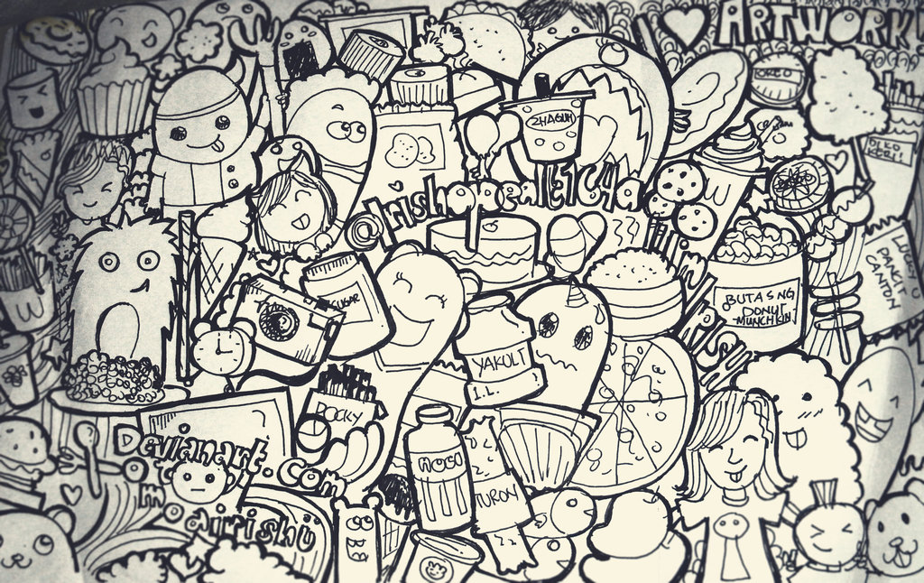 1000 ideas about Doodle Art WIP Skully by lei melendres