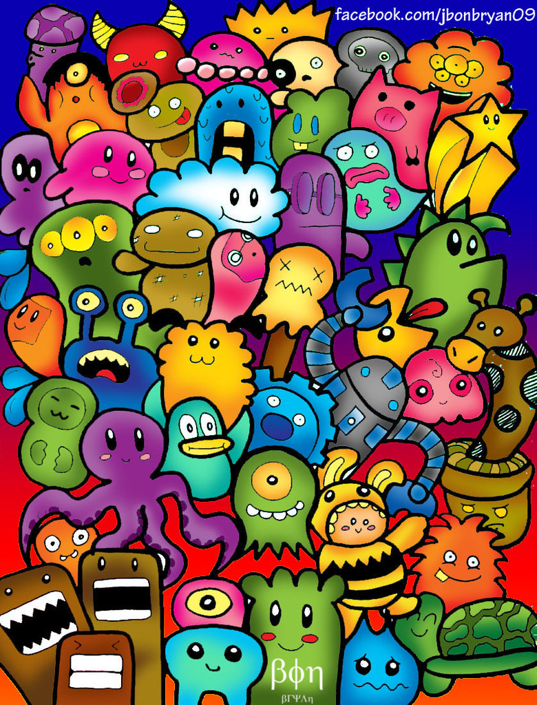 Cute colorful doodle wallpaper danasrhg.top