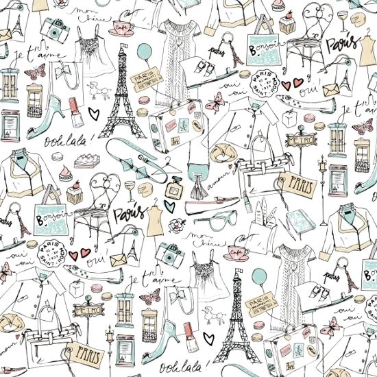 Paris doodles artist Bu Lago Millan #journal #doodle #art The