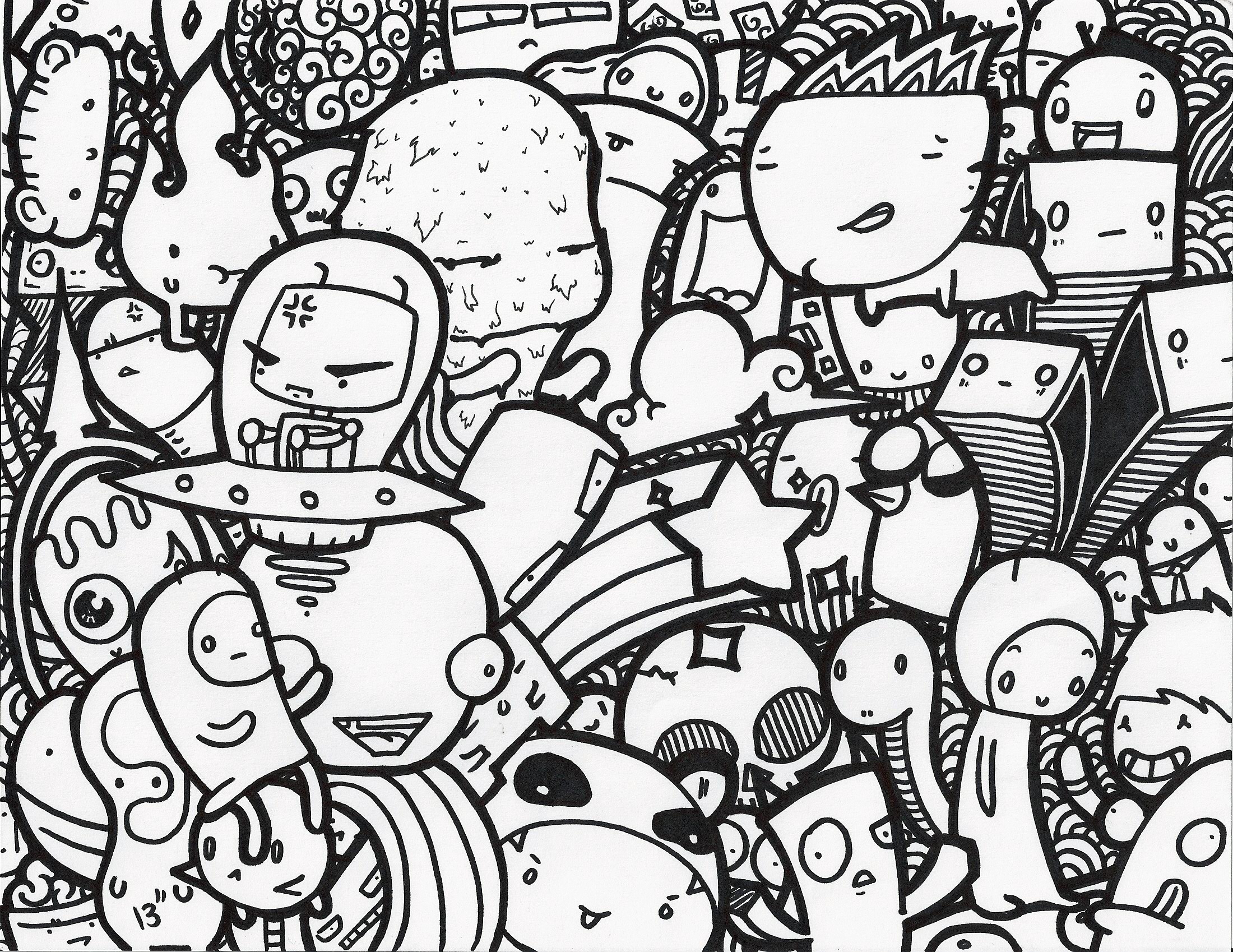 Doodle Wallpapers | Art Wallpapers Gallery - PC ...