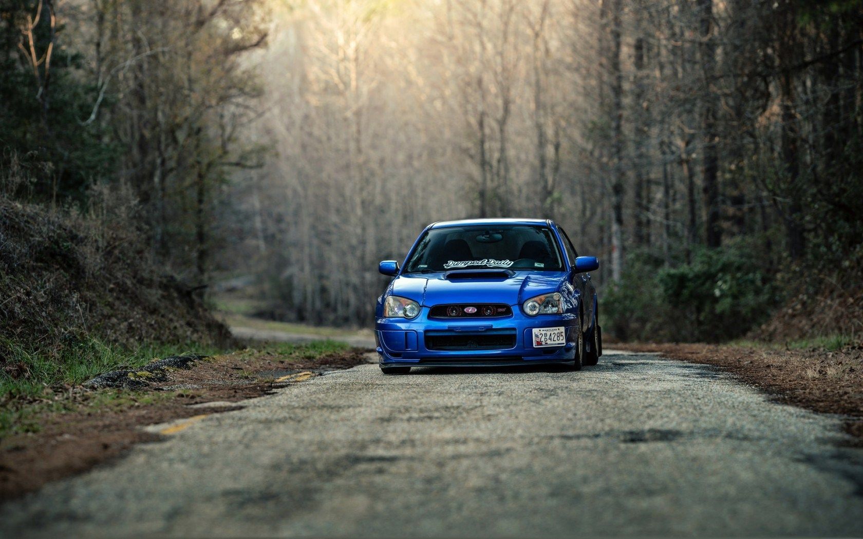 Subaru Impreza WRX STI Car Road HD Wallpaper - FreeWallsUp