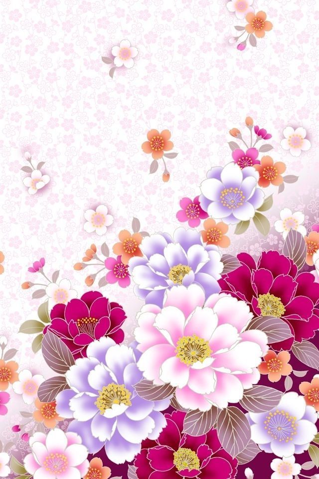 Gallery for - iphone wallpaper flowers hd