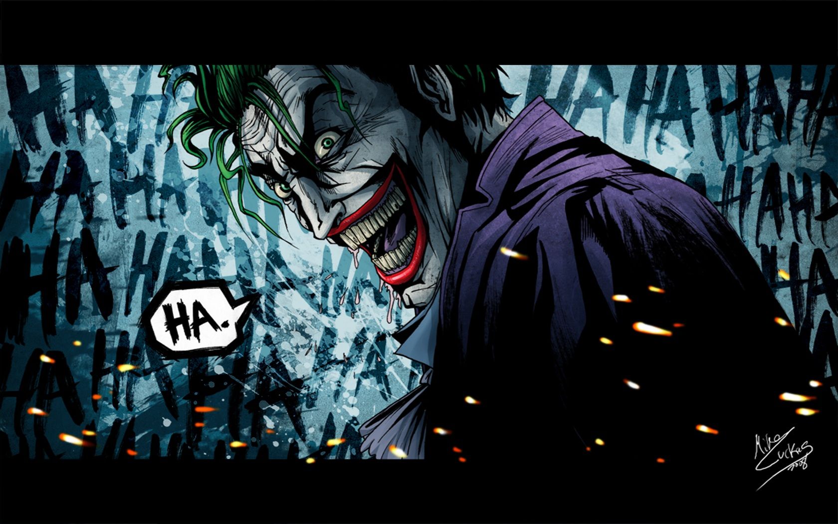 Joker Comic Wallpapers Wallpaper Cave