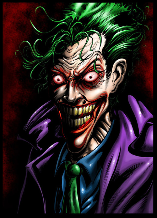 The Joker: Comic Book Inspired Artwork - designrfix.com