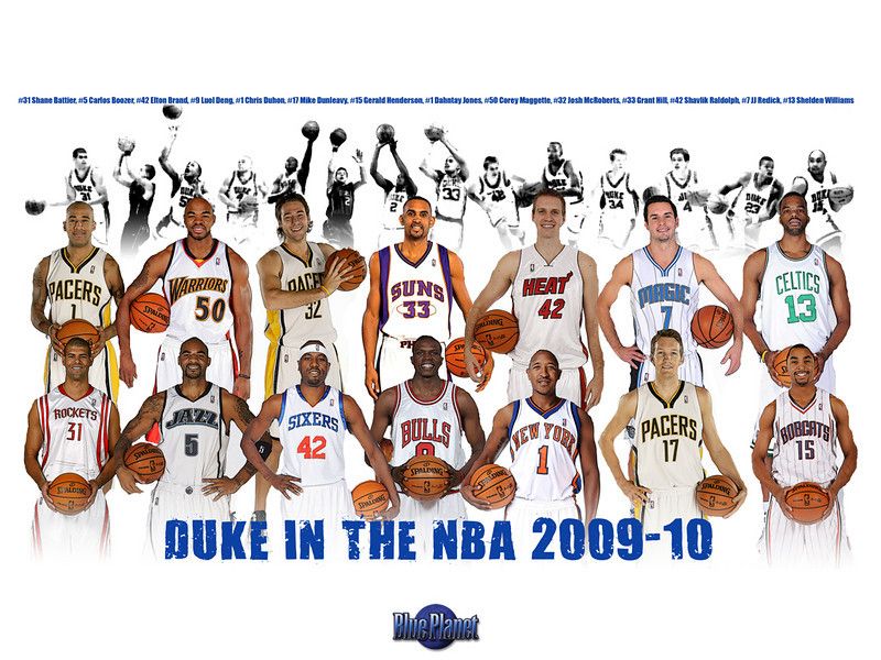 Wallpapers Duke Blue Devils In The Nba X Planet Basketball Photos ...