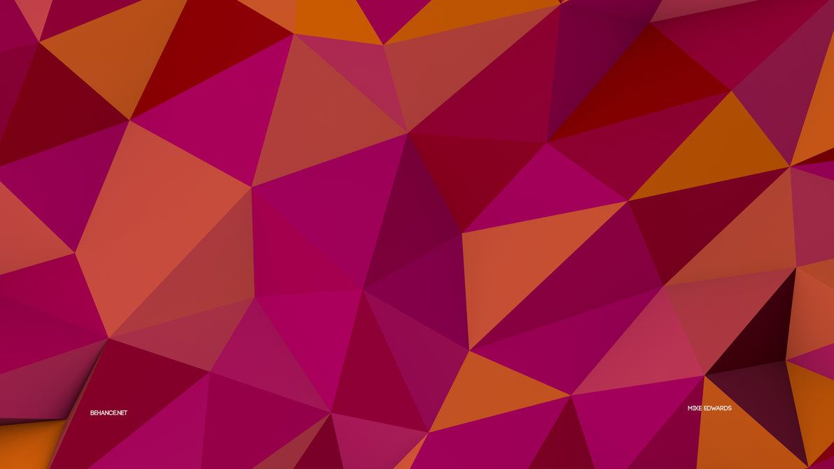 Low Poly Wallpaper 8K Pink by Mike-Edwards on DeviantArt