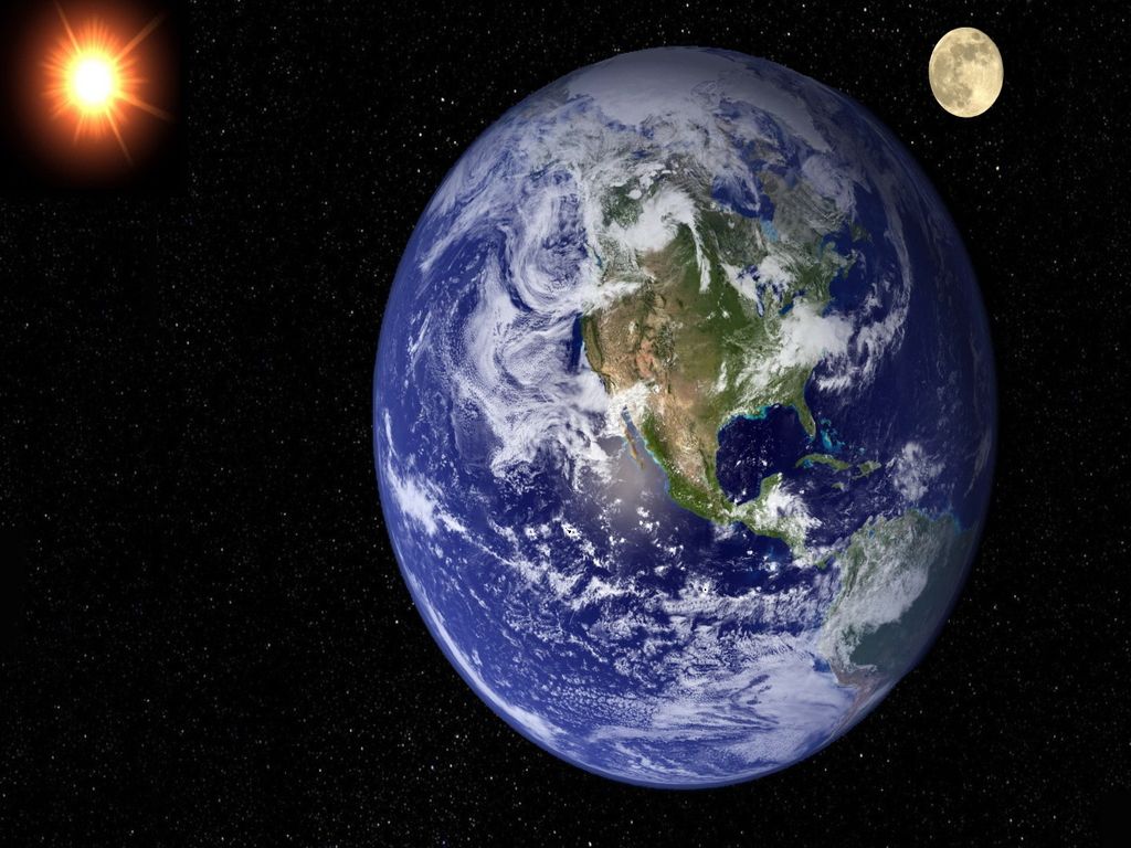 Earth Two Moons Wallpaper - Pics about space