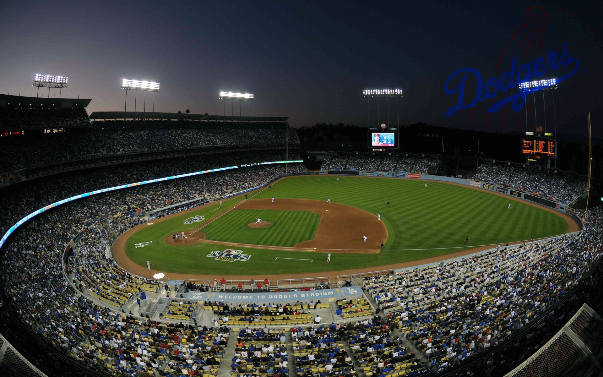 Los Angeles Dodgers Stadium Wallpaper | Full HD Pictures