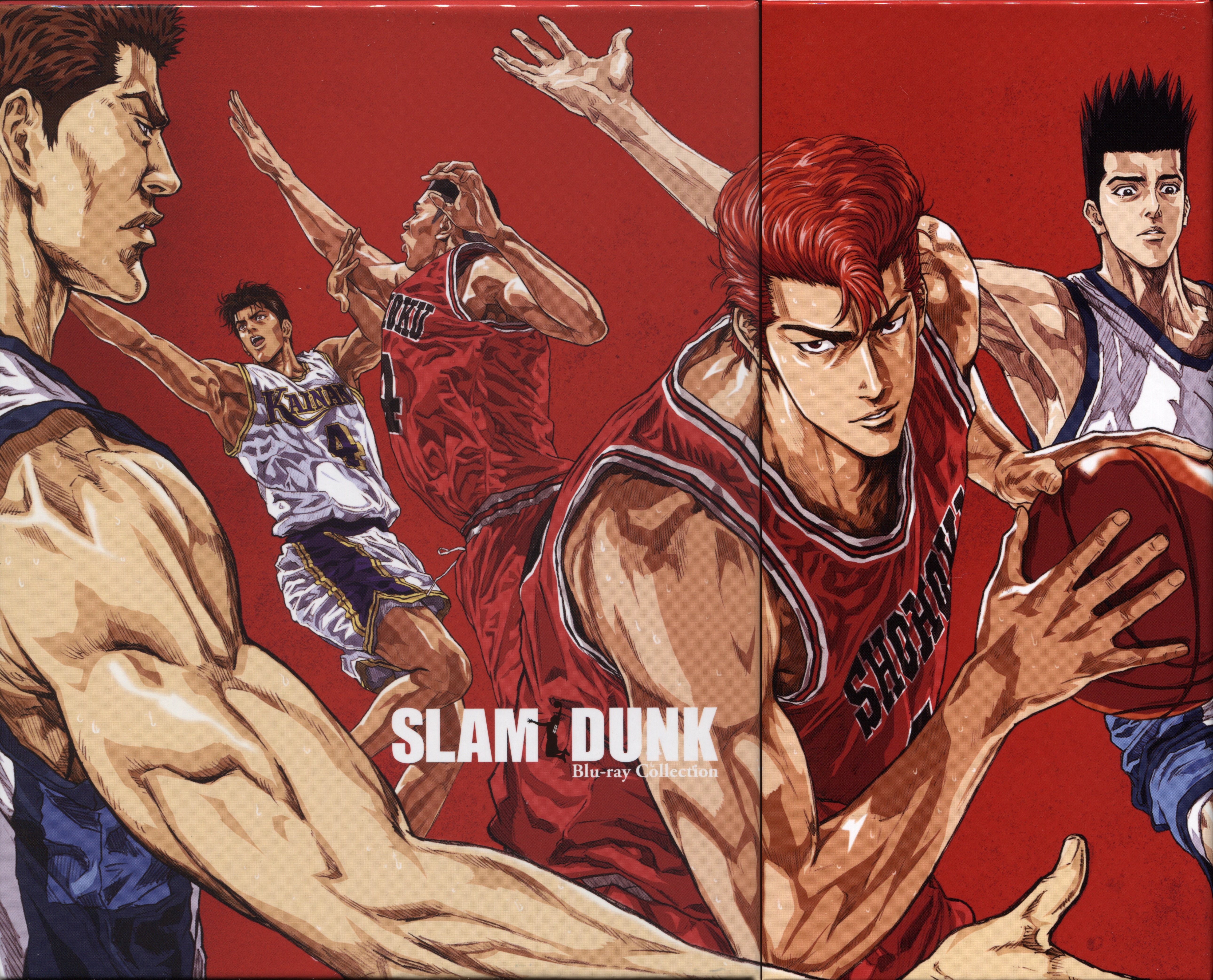 Anime sports basketball group guys Slam Dunk Series Akira Sendo ...