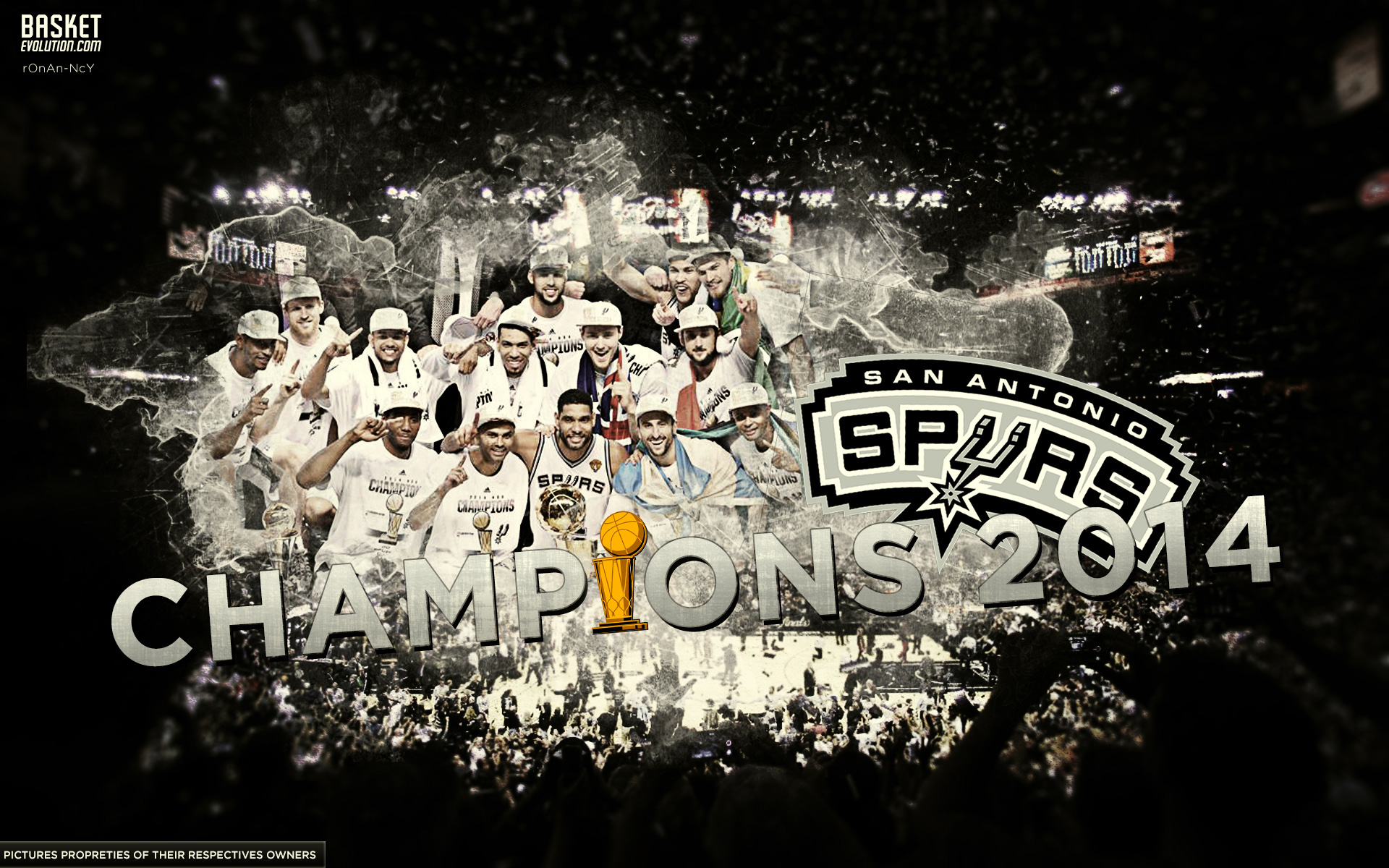 San Antonio Spurs Champions Wallpaper 9901274 cute Backgrounds