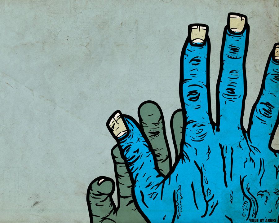 Zombie hands wallpaper I by creative decay on DeviantArt