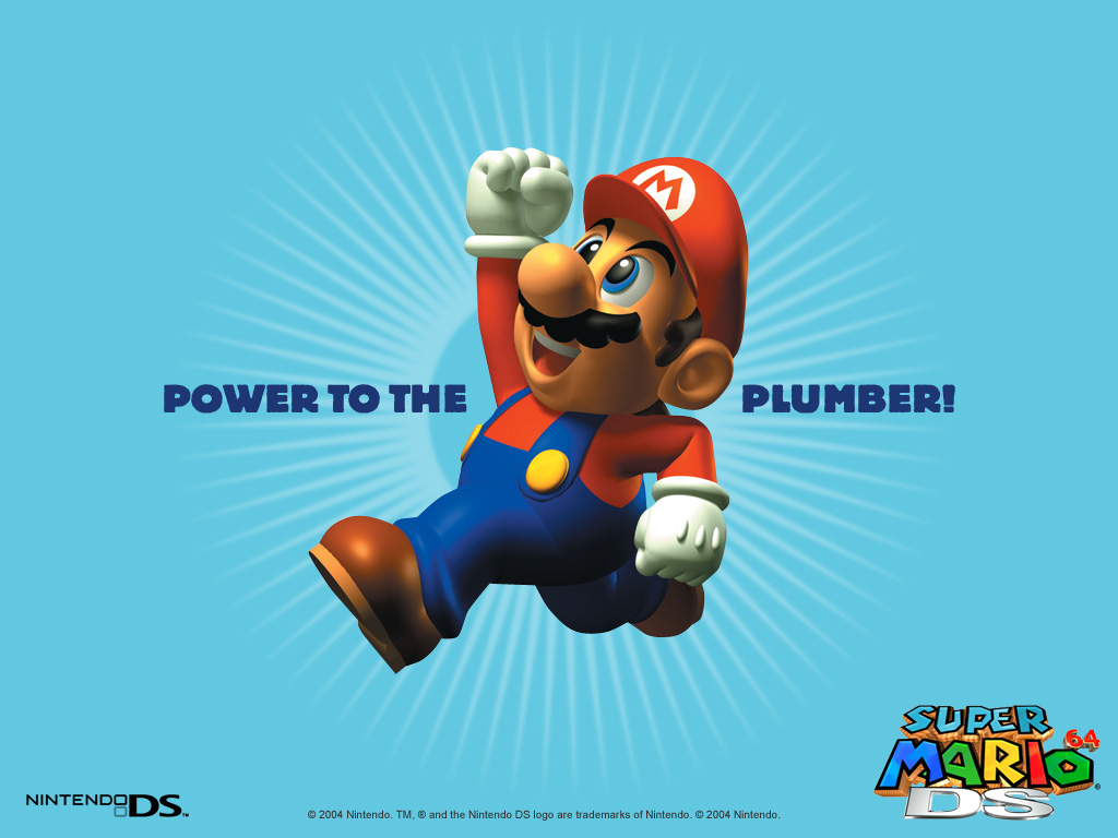 TMK Downloads Images Wallpaper Super Mario 64 DS NDS