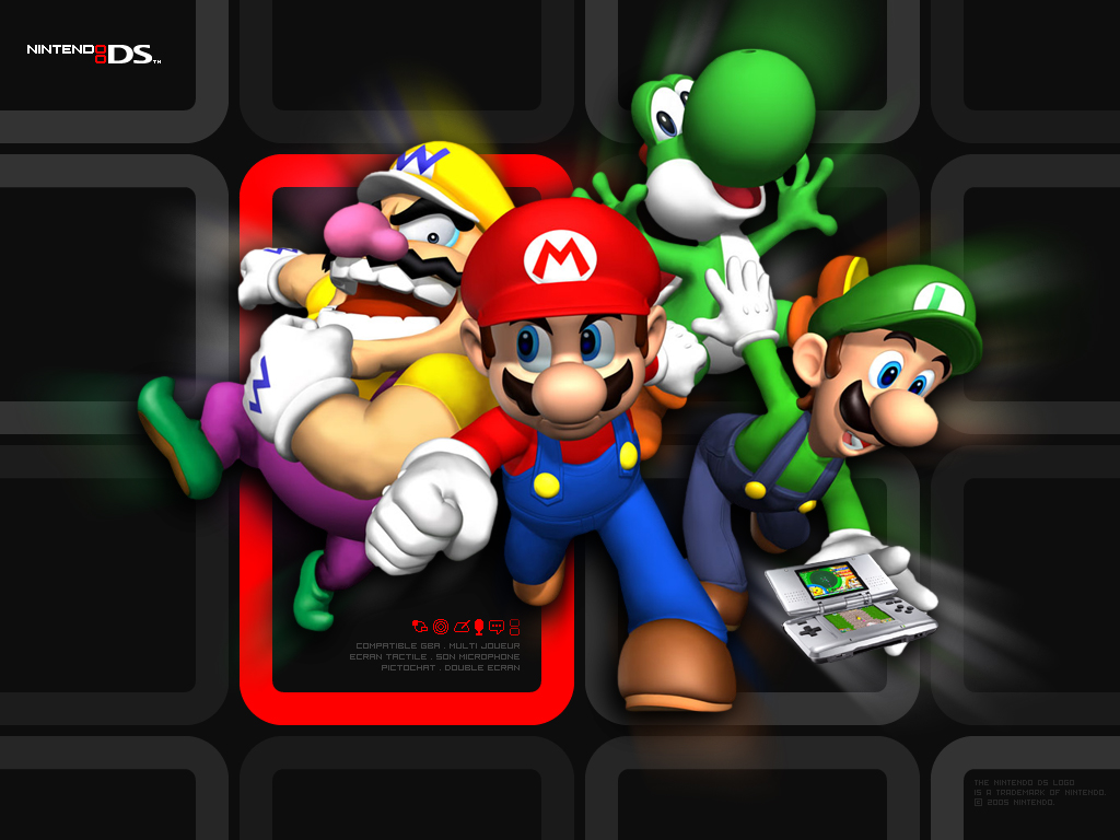 Fond ecran, wallpaper Super Mario 64 DS - JeuxVideo.fr