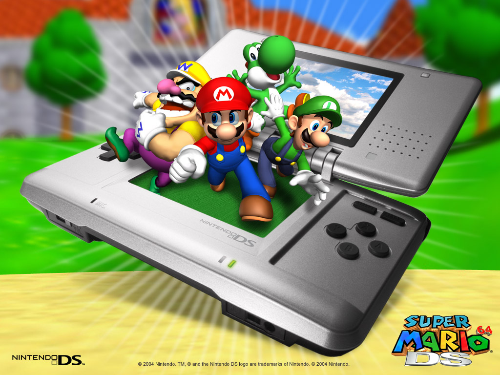 TMK Downloads Images Wallpaper Super Mario 64 DS NDS