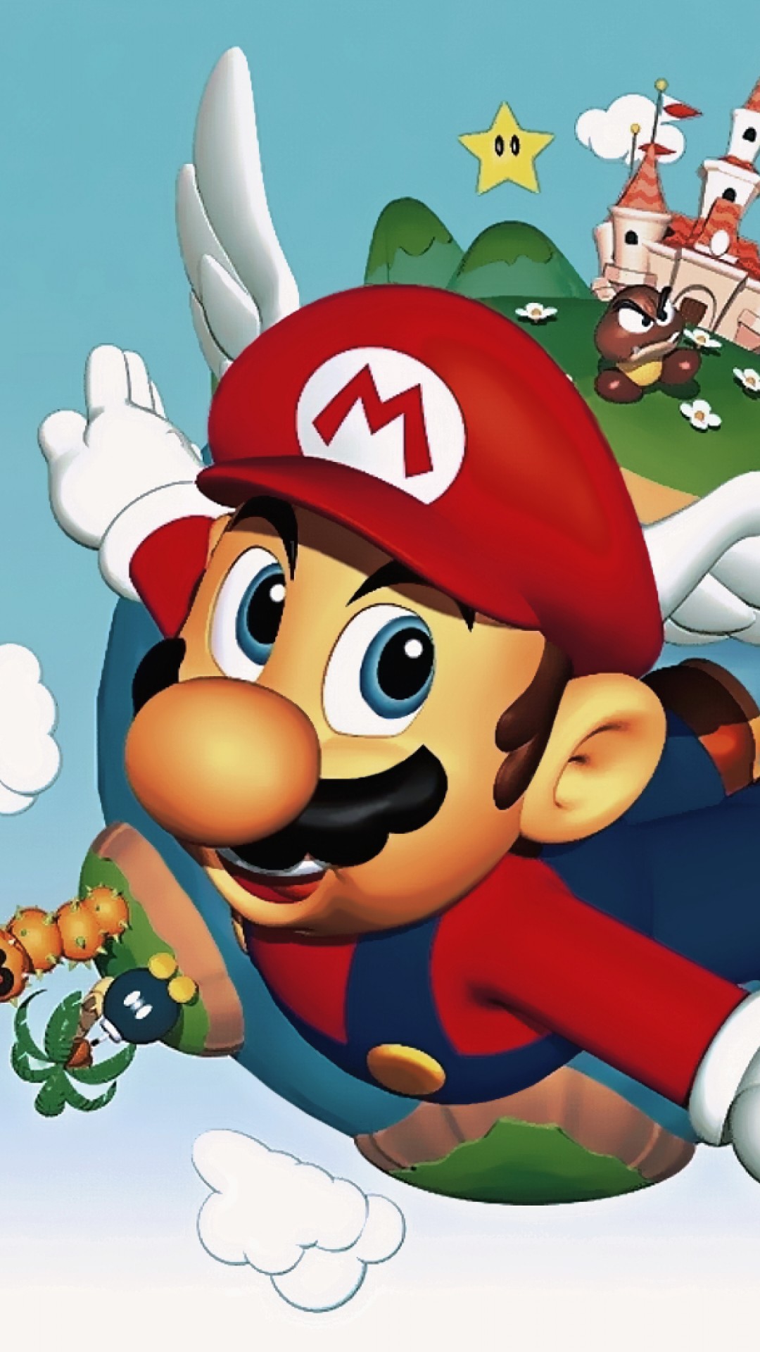Super Mario 64 Quotes iPhone 6 Plus - Wallpaper ...