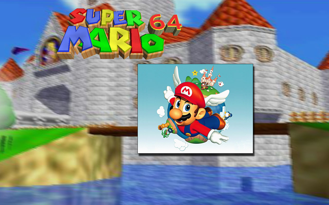 Super Mario 64 háttérkép « supermario4ever blog – 少年になりたい