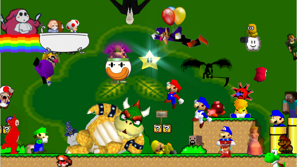 Image - Smg4 Wallpaper.png - Super Mario 64 Bloopers Fanon Wiki ...