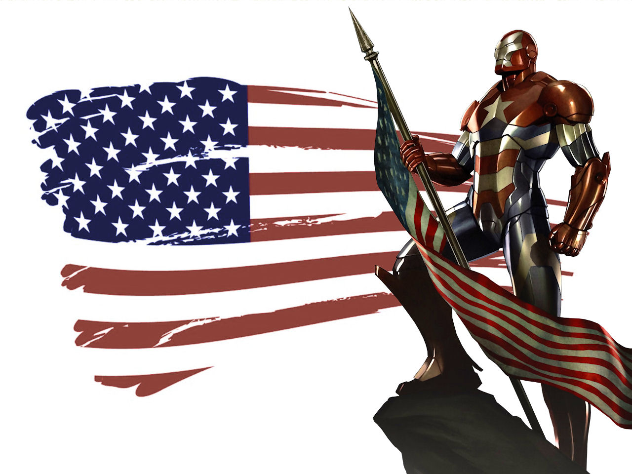 Iron Patriot Flag WP 1 by Superman8193 on DeviantArt