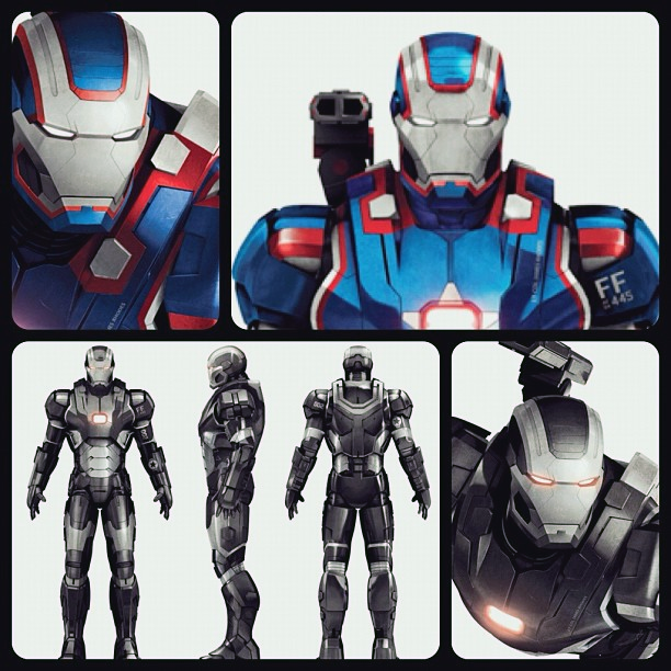 Iron Man 3 Iron Patriot/War Machine by Supahboy on DeviantArt