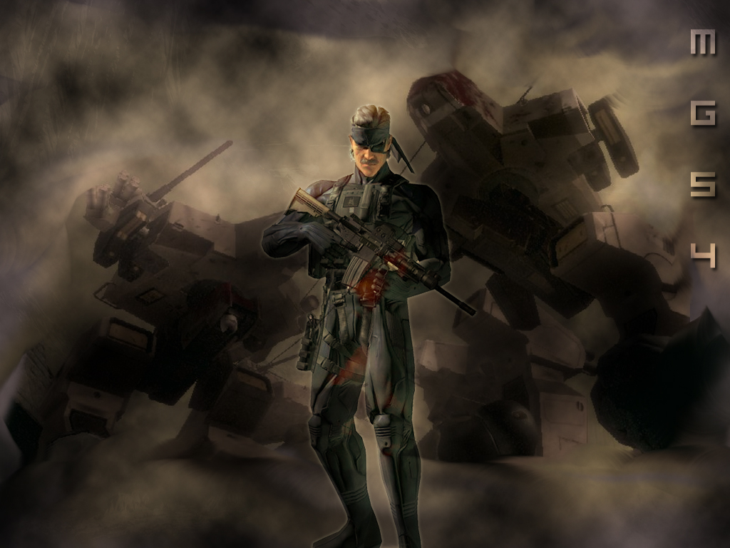 Metal Gear Solid 4 Wallpaper by Gatman0624 on DeviantArt