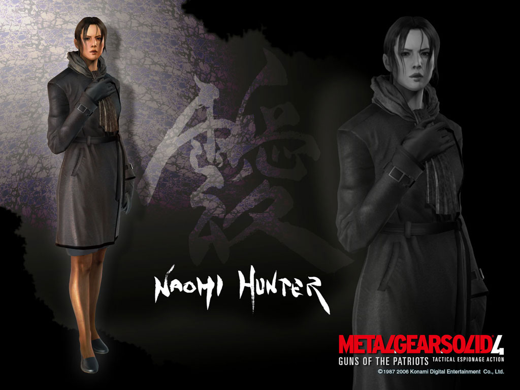 Official MGS4 Naomi Hunter Wallpaper - PS3 Wallpaper - PS3 Backgrounds