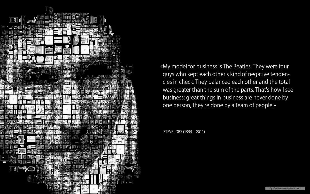 Free Wallpaper - Free Star wallpaper - Commemoration of Steve Jobs ...