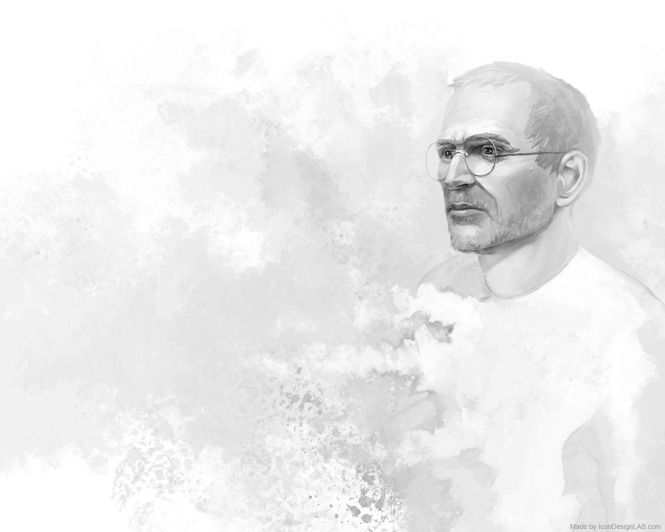 Steve Jobs Wallpaper by IconDesignLAB on DeviantArt