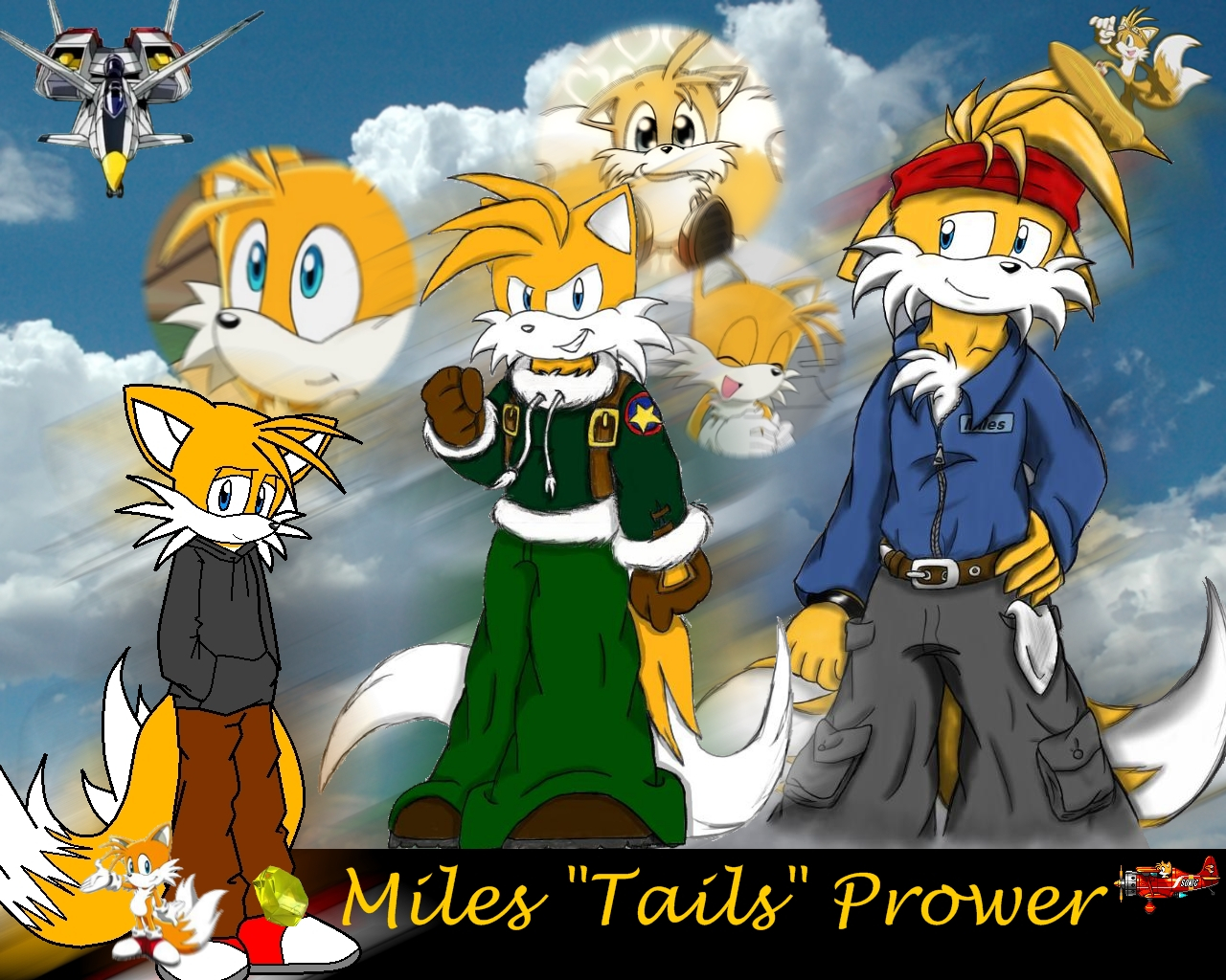 DeviantArt: More Like Miles Tails Prower Wallpaper by Keithefox