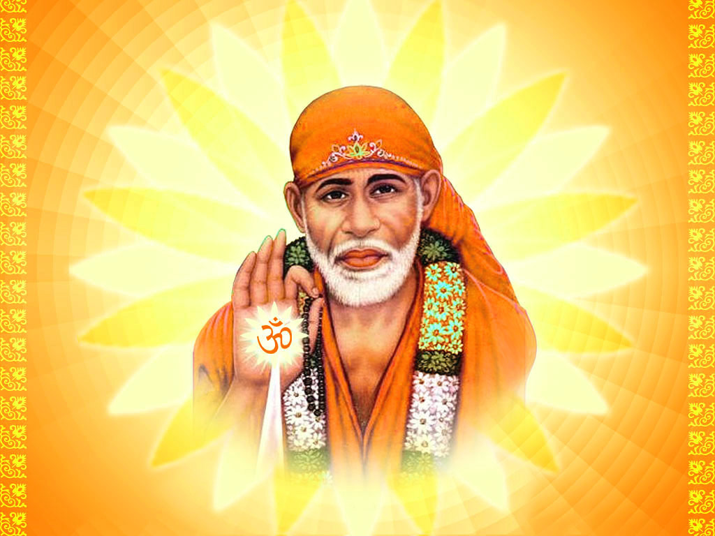 Om Sai Ram - Sai Baba Wallpaper & Images Download