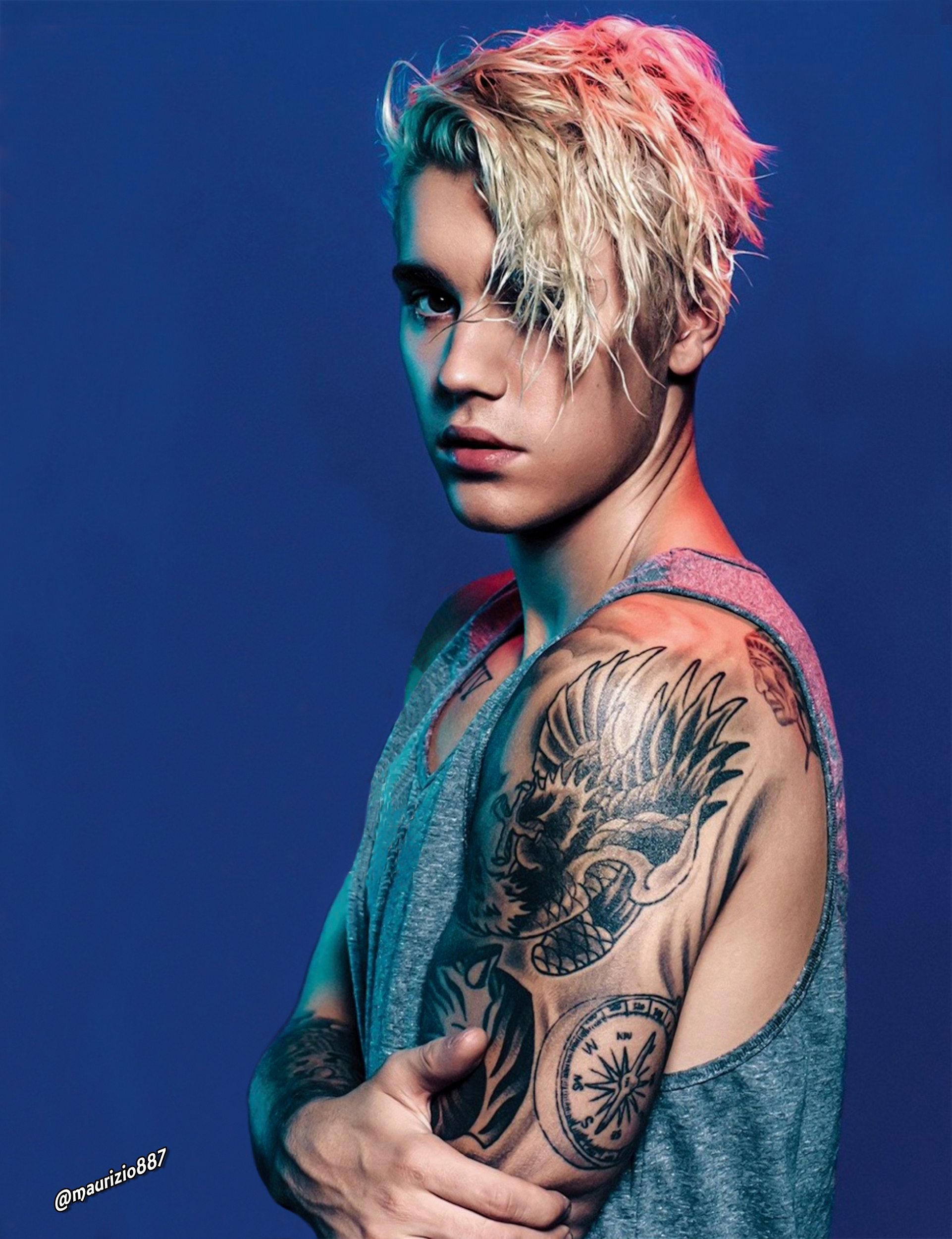 justin bieber new 2015 hairstyle photoshoot #45 - One Punch Man