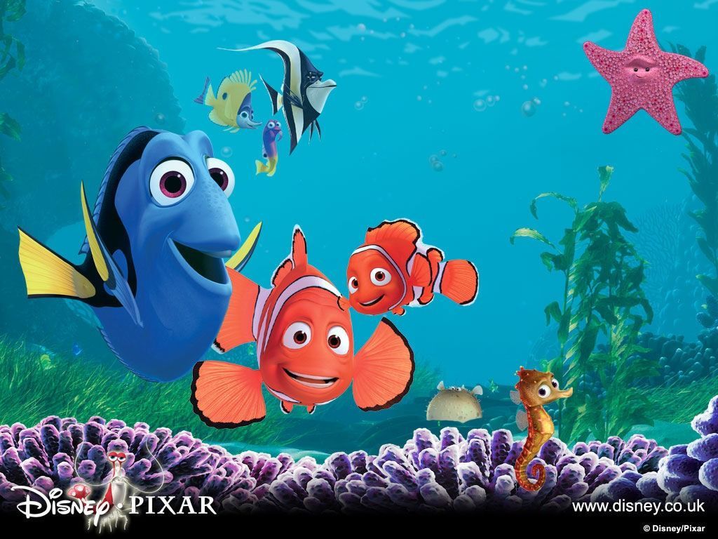 Finding Nemo Wallpaper Number 1 (1024 x 768 Pixels)