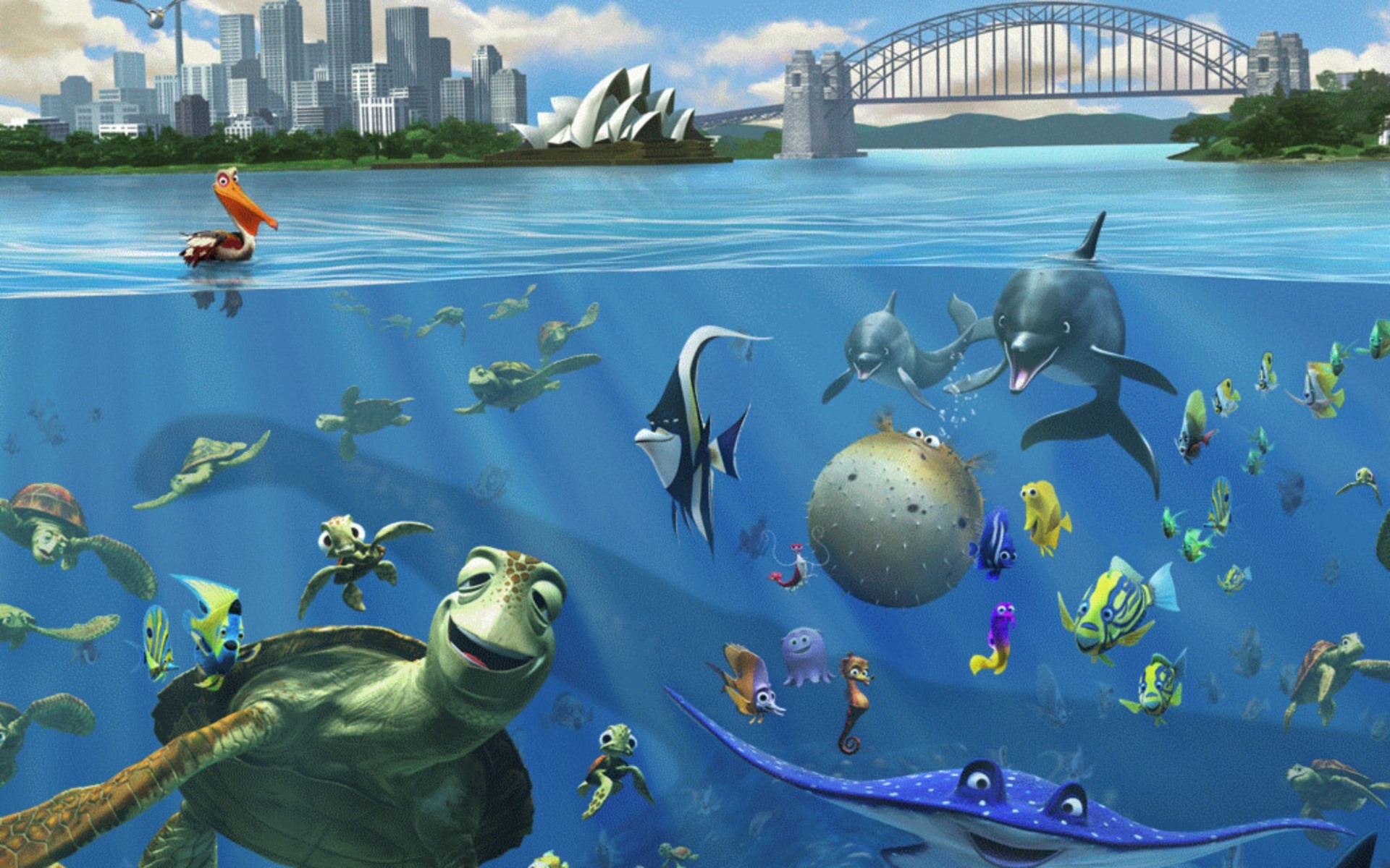 Finding Nemo desktop wallpaper