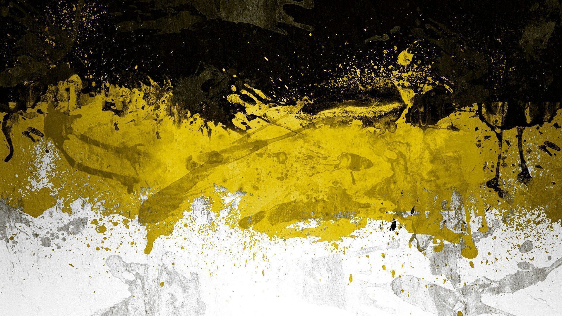 Black And Yellow Wallpapers The Art Mad Backgrounds