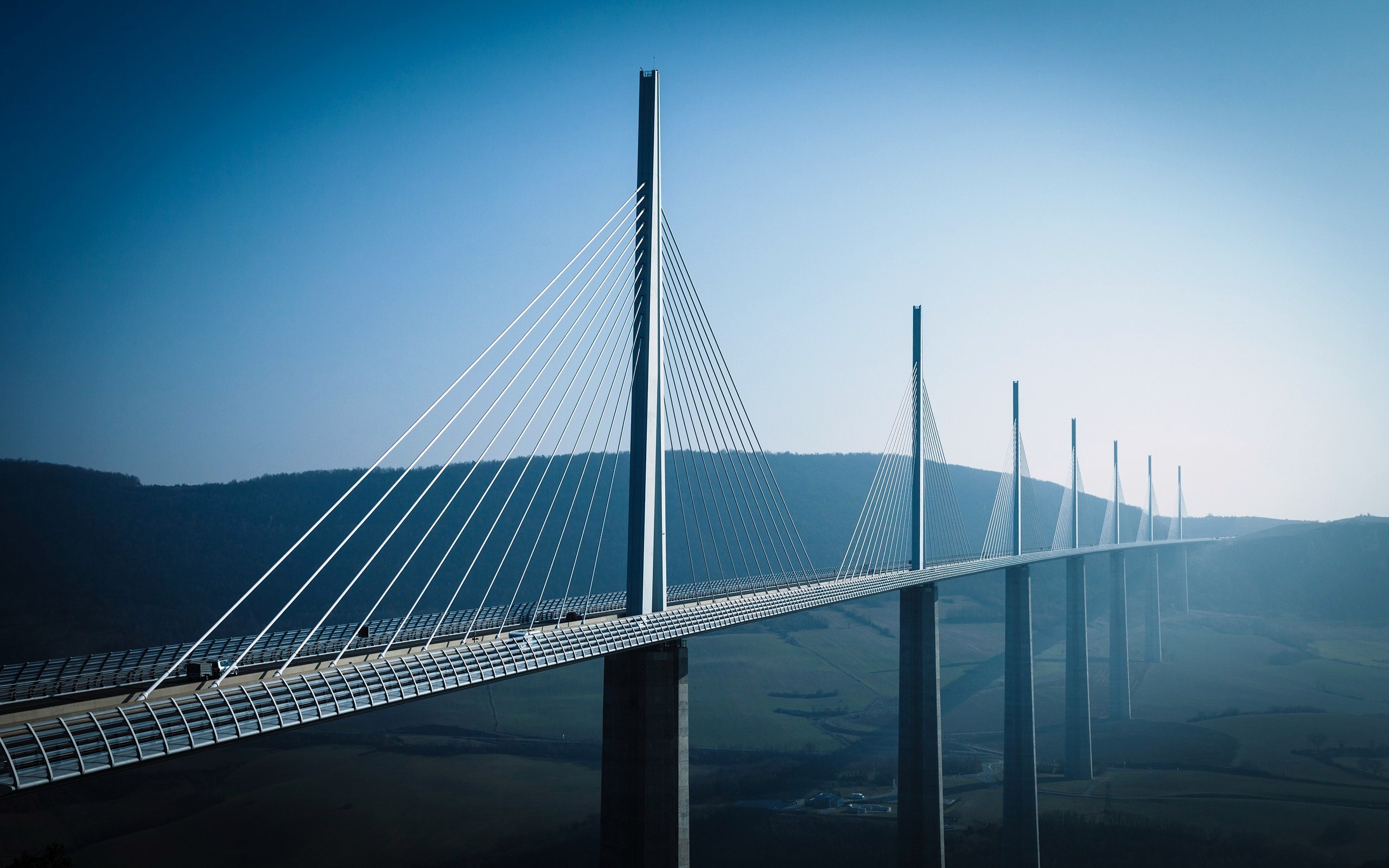 6 Millau Viaduct HD Wallpapers Backgrounds - Wallpaper Abyss