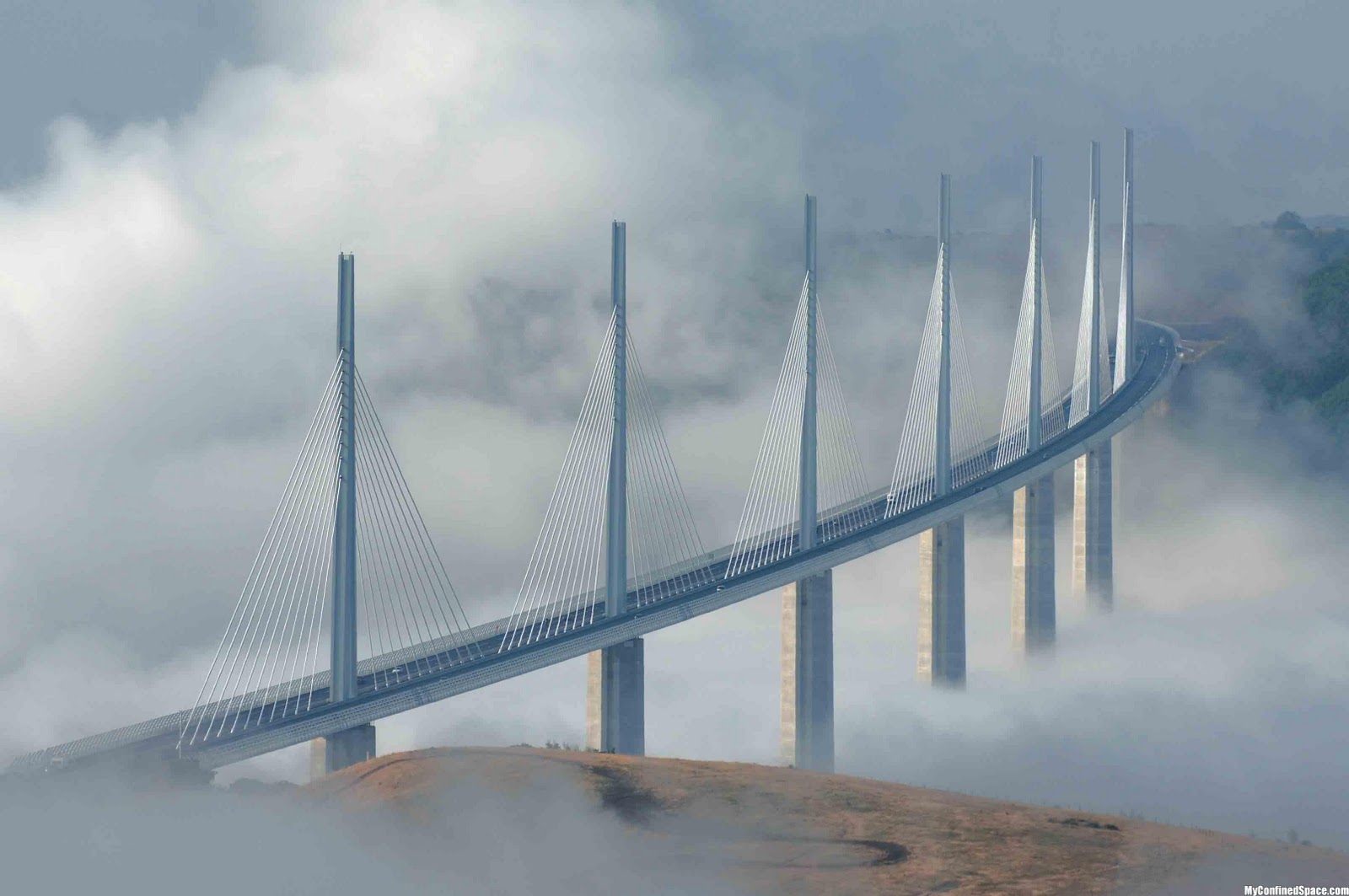 France Millau Viaduct World Highest Bridge free download