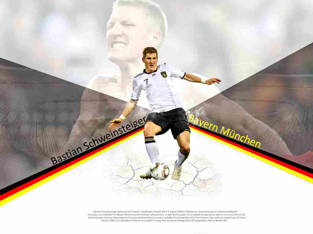 German Bastian Schweinsteiger Wallpaper - Football HD Wallpapers